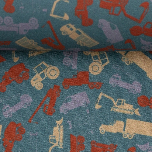 Baumwolle Toni Baufahrzeuge